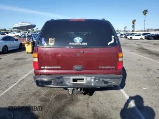 2000 Chevrolet Suburban LT with VIN 3GNFK16T4YG147769, listed as a Copart auction lot 49355295 with 267,164 mi miles and Clean Title. Bid and sale history available at carsss.com. Image 6.