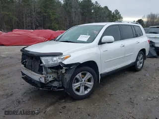 2012 Toyota Highlander Limited with VIN 5TDYK3EHXCS067476, listed as a IAAI auction lot 41345469 with 170,504 mi miles. Bid and sale history available at carsss.com. Image 21.