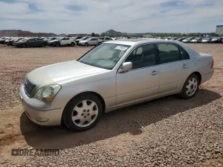 2001 Lexus LS 430 z VIN JTHBN30F610008975, wystawiony jako Copart lot #57186565 z przebiegiem 237 767 mil mil oraz Czysty tytuł • Clean title. Historia ofert i sprzedaży dostępna na DreamBid. Obrazek 1.