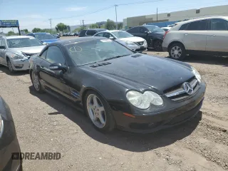 2003 Mercedes-Benz SL 500 z VIN WDBSK75F93F016612, wystawiony jako Copart lot #57629005 z przebiegiem 52 791 mil mil oraz Czysty tytuł • Clean title. Historia ofert i sprzedaży dostępna na DreamBid. Obrazek 4.