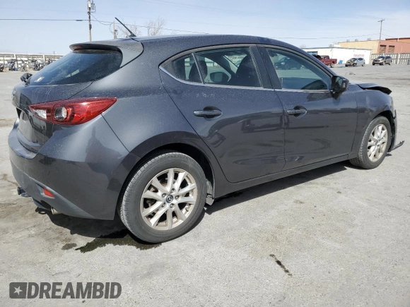 2016 Mazda 3 i Sport with VIN 3MZBM1K73GM281213, listed as a Copart auction lot 49152465 with 94,492 mi miles and Salvage Title. Bid and sale history available at DreamBid. Image 3.