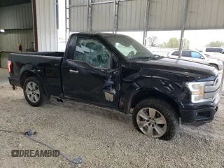 2019 Ford F-150 XL with VIN 1FTMF1C50KKF28996, listed as a Copart auction lot 53353825 with 39,774 mi miles and Salvage Title. Bid and sale history available at carsss.com. Image 4.