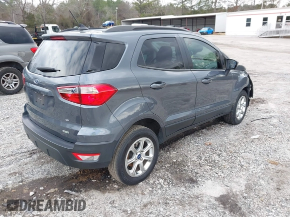 2019 Ford EcoSport SE with VIN MAJ3S2GE2KC263876, listed as a IAAI auction lot 41448236 with 64,988 mi miles and . Bid and sale history available at DreamBid. Image 4.