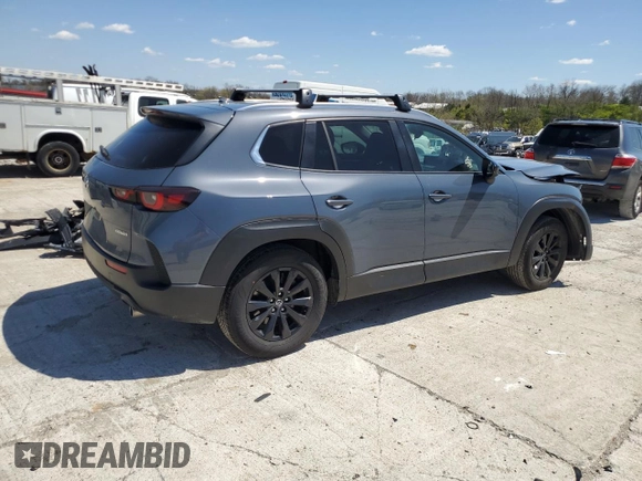 2024 Mazda CX-50 S Premium with VIN 7MMVABDM6RN156801, listed as a Copart auction lot 53260125 with 40,199 mi miles and Salvage title. Bid and sale history available at DreamBid. Image 3.