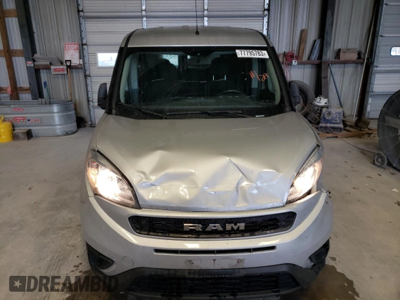 2019 Ram ProMaster City Cargo Tradesman SLT with VIN ZFBHRFBB0K6M41964, listed as a Copart auction lot 77795783 with 169,152 mi miles and . Bid and sale history available at DreamBid. Image 5.