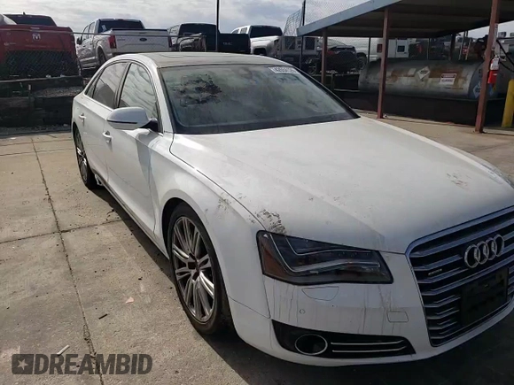 2013 Audi A8 L 3.0L with VIN WAURGAFD8DN012566, listed as a Copart auction lot 42654125 with 84,315 mi miles and Salvage Title. Bid and sale history available at carsss.com. Image 11.