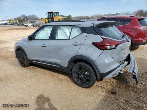 2022 Nissan Kicks SR with VIN 3N1CP5DV2NL481264, listed as a Copart auction lot 45427155 with 7,443 mi miles and Salvage Title. Bid and sale history available at carsss.com. Image 2.