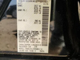 2017 Nissan Altima SL with VIN 1N4AL3AP6HC160859, listed as a Copart auction lot 56797965 with 97,775 mi miles and Salvage title. Bid and sale history available at DreamBid. Image 12.
