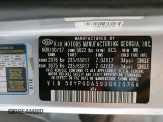2018 Kia Sorento LX V6 with VIN 5XYPGDA59JG420766, listed as a Copart auction lot 46072115 with 270,019 mi miles and Clean Title. Bid and sale history available at carsss.com. Image 13.