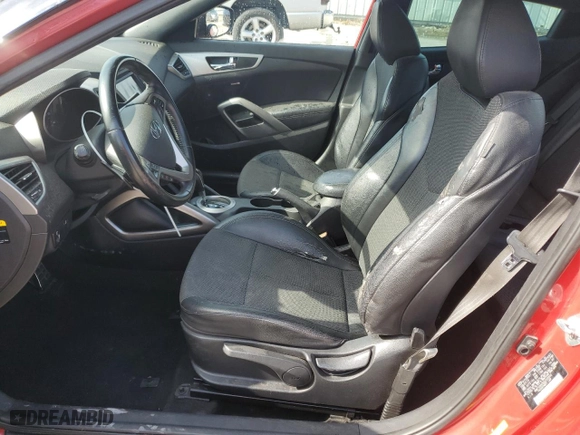 2016 Hyundai Veloster with VIN KMHTC6AD5GU249546, listed as a Copart auction lot 52515715 with 108,535 mi miles and Salvage Title. Bid and sale history available at carsss.com. Image 7.