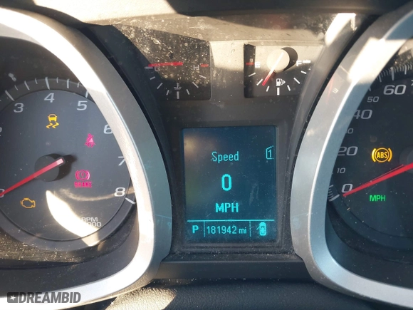 2012 Chevrolet Equinox LTZ with VIN 2GNFLFE50C6264864, listed as a IAAI auction lot 41756887 with 181,942 mi miles. Bid and sale history available at carsss.com. Image 7.