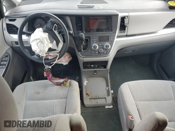 2016 Toyota Sienna L with VIN 5TDZK3DC5GS694814, listed as a Copart auction lot 44316025 with 149,886 mi miles and Salvage title. Bid and sale history available at DreamBid. Image 8.
