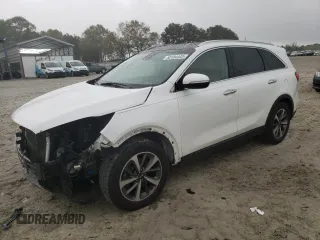 2019 Kia Sorento EX z VIN 5XYPH4A56KG477246, wystawiony jako Copart lot #50184445 z przebiegiem 128 625 mil mil oraz Szkoda całkowita • Salvage title. Historia ofert i sprzedaży dostępna na DreamBid. Obrazek 1.