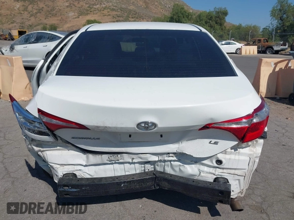2016 Toyota Corolla L with VIN 5YFBURHE8GP523512, listed as a IAAI auction lot 42238432 with 134,118 mi miles and . Bid and sale history available at DreamBid. Image 16.