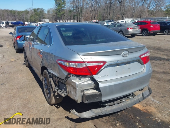 2017 Toyota Camry XLE with VIN 4T1BF1FK0HU451497, listed as a IAAI auction lot 41696611 with 104,523 mi miles. Bid and sale history available at carsss.com. Image 3.