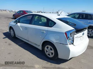 2011 Toyota Prius I with VIN JTDKN3DU1B0270124, listed as a IAAI auction lot 41871546 with 272,088 mi miles. Bid and sale history available at carsss.com. Image 3.