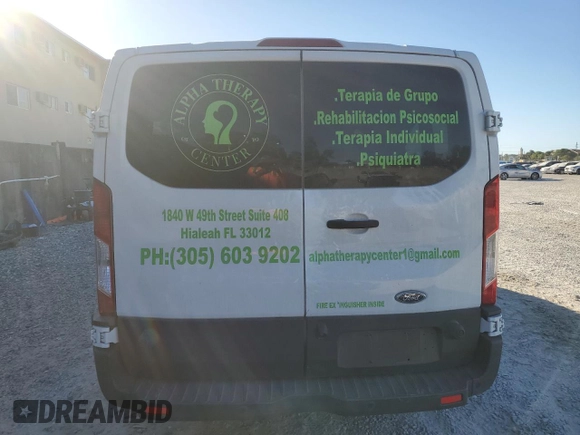 2017 Ford Transit XL with VIN 1FBZX2YM4HKA57487, listed as a Copart auction lot 81562164 with 204,791 mi miles and Salvage Title. Bid and sale history available at DreamBid. Image 6.