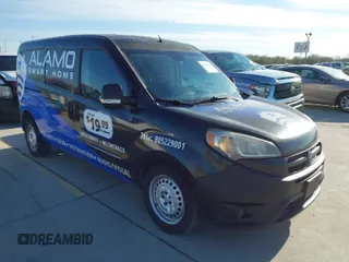 2017 Ram ProMaster City Cargo Tradesman with VIN ZFBERFAB1H6D45938, listed as a IAAI auction lot 41366120 with 109,484 mi miles and . Bid and sale history available at carsss.com. Image 1.