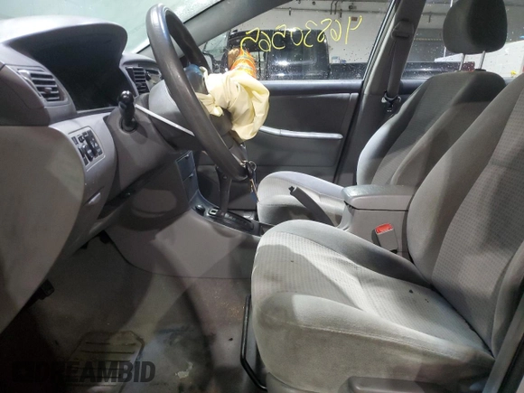 2008 Toyota Corolla CE with VIN 2T1BR32E78C880303, listed as a Copart auction lot 46830565 with 299,999 mi miles and Salvage Title. Bid and sale history available at DreamBid. Image 7.