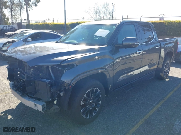 2023 Toyota Tundra 2WD Limited with VIN 5TFJA5AB3PX023188, listed as a IAAI auction lot 41669710 with 46,953 mi miles. Bid and sale history available at carsss.com. Image 22.