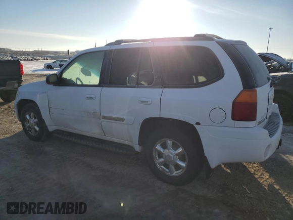2005 GMC Envoy SLT with VIN 1GKDT13S452369908, listed as a Copart auction lot 49643375 with 0 mi miles and Salvage Title. Bid and sale history available at carsss.com. Image 2.