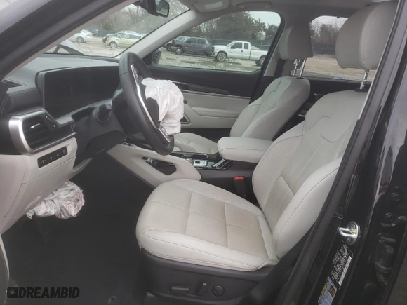 2023 Kia Telluride EX with VIN 5XYP34GC2PG332152, listed as a Copart auction lot 43071035 with 26,989 mi miles and Salvage Title. Bid and sale history available at carsss.com. Image 7.