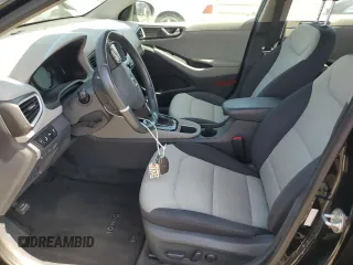 2017 Hyundai Ioniq SEL with VIN KMHC75LCXHU024222, listed as a Copart auction lot 61100395 with 100,016 mi miles and Salvage title. Bid and sale history available at DreamBid. Image 7.