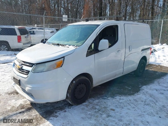 2015 Chevrolet City Express Cargo Van LT with VIN 3N63M0ZN0FK708764, listed as a IAAI auction lot 41410566 with 188,720 mi miles. Bid and sale history available at carsss.com. Image 2.