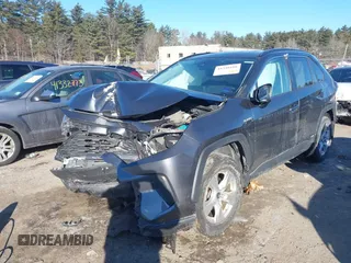 2021 Toyota RAV4 Hybrid LE with VIN 4T3LWRFVXMU035343, listed as a IAAI auction lot 41340188 with 37,072 mi miles. Bid and sale history available at carsss.com. Image 2.