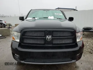 2012 Ram 1500 Express with VIN 3C6JD7ATXCG278339, listed as a Copart auction lot 45185215 with 122,129 mi miles and Salvage Title. Bid and sale history available at carsss.com. Image 5.