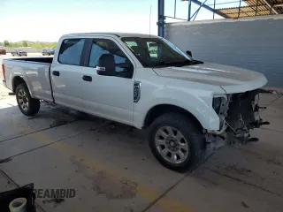 2019 Ford F-250 XL with VIN 1FT7W2A65KEE58053, listed as a Copart auction lot 57067615 with 96,407 mi miles and Salvage title. Bid and sale history available at DreamBid. Image 4.