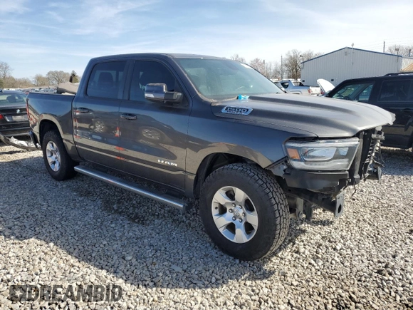 2019 Ram 1500 Big Horn/Lone Star with VIN 1C6SRFFT0KN527553, listed as a Copart auction lot 50208925 with 68,558 mi miles and Clean Title. Bid and sale history available at carsss.com. Image 4.