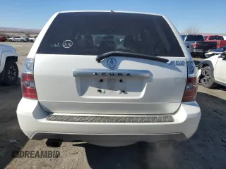 2005 Acura MDX with VIN 2HNYD18265H530327, listed as a Copart auction lot 89023665 with 207,147 mi miles and Salvage Title. Bid and sale history available at carsss.com. Image 6.