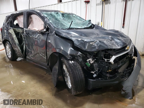 2021 Chevrolet Equinox LT with VIN 3GNAXUEV5ML379766, listed as a Copart auction lot 52400215 with Not Provided miles and Salvage Title. Bid and sale history available at DreamBid. Image 4.