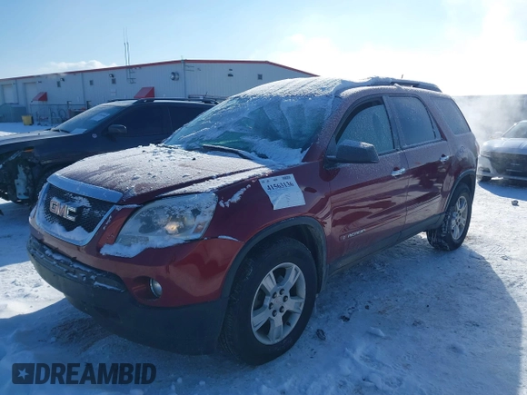 2008 GMC Acadia SLE1 with VIN 1GKEV13758J185257, listed as a IAAI auction lot 41563136 with 113,772 mi miles. Bid and sale history available at carsss.com. Image 17.