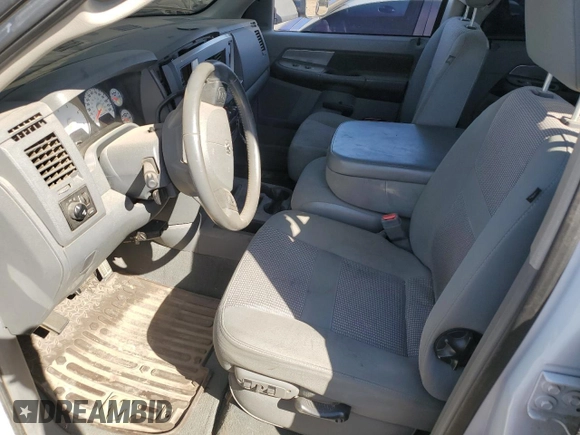 2007 Dodge Ram 2500 SLT with VIN 3D7KR29A97G791291, listed as a Copart auction lot 63494494 with 268,020 mi miles and Clean Title. Bid and sale history available at carsss.com. Image 7.