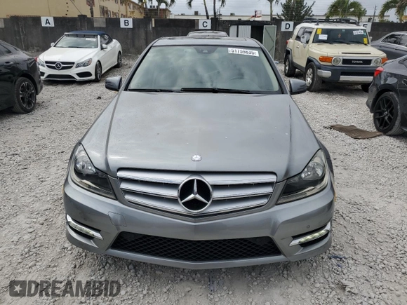 2013 Mercedes-Benz C 350 Sport with VIN WDDGF5HB3DA816948, listed as a Copart auction lot 51759835 with 80,217 mi miles and Salvage Title. Bid and sale history available at DreamBid. Image 5.
