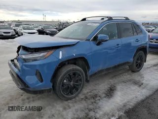 2022 Toyota RAV4 with VIN 2T34WRFV8NW148892, listed as a Copart auction lot 87884075 with 55,584 mi miles and Salvage title. Bid and sale history available at DreamBid. Image 1.