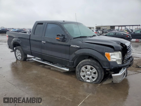 2012 Ford F-150 XL with VIN 1FTEX1CMXCFC32970, listed as a Copart auction lot 44344385 with 102,065 mi miles and Salvage Title. Bid and sale history available at DreamBid. Image 4.