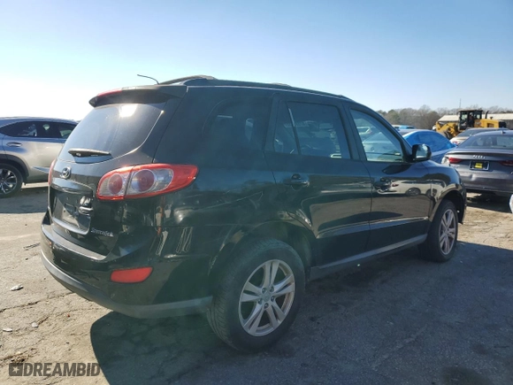 2010 Hyundai Santa Fe SE with VIN 5NMSH4AG7AH387197, listed as a Copart auction lot 87898465 with 161,975 mi miles and Salvage Title. Bid and sale history available at carsss.com. Image 3.