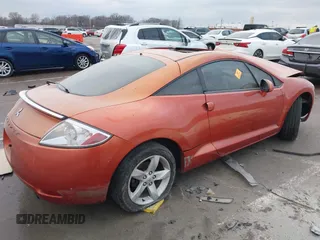 2007 Mitsubishi Eclipse GS with VIN 4A3AK24FX7E068079, listed as a IAAI auction lot 41224089 with 112,392 mi miles and . Bid and sale history available at DreamBid. Image 4.