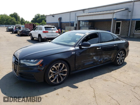 2012 Audi A6 Prestige with VIN WAUHGAFC9CN161330, listed as a Copart auction lot 63708745 with 163,299 mi miles and Salvage title. Bid and sale history available at DreamBid. Image 1.