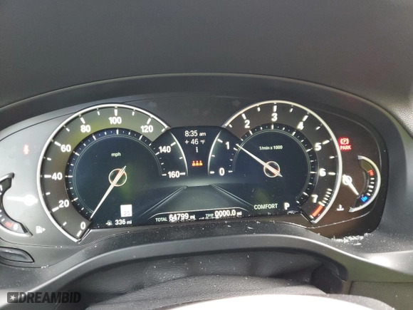 2019 BMW X3 xDrive30i with VIN 5UXTR9C5XKLE20933, listed as a Copart auction lot 49104275 with 64,799 mi miles and Salvage Title. Bid and sale history available at carsss.com. Image 9.