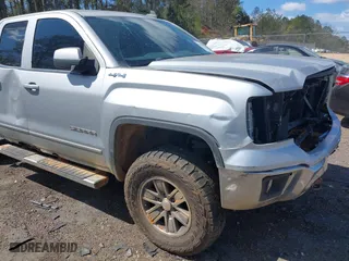 2015 GMC Sierra 1500 SLE with VIN 1GTV2UECXFZ153161, listed as a IAAI auction lot 41833071 with 148,234 mi miles. Bid and sale history available at carsss.com. Image 18.