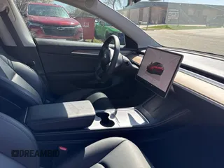 2023 Tesla Model 3 Long Range with VIN 5YJ3E1EB1PF625677, listed as a Copart auction lot 52424245 with 12,817 mi miles and Salvage Title. Bid and sale history available at DreamBid. Image 5.