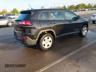 2016 Jeep Cherokee Sport with VIN 1C4PJLAB2GW136778, listed as a IAAI auction lot 42188091 with 120,866 mi miles and . Bid and sale history available at DreamBid. Image 4.
