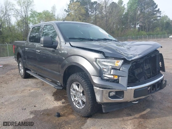 2017 Ford F-150 XL with VIN 1FTEW1EF5HFB81046, listed as a IAAI auction lot 41867836 with 117,896 mi miles. Bid and sale history available at carsss.com. Image 1.