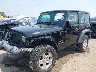 2017 Jeep Wrangler Sport with VIN 1C4AJWAG8HL559225, listed as a IAAI auction lot 42479741 with 129,933 mi miles and . Bid and sale history available at DreamBid. Image 6.