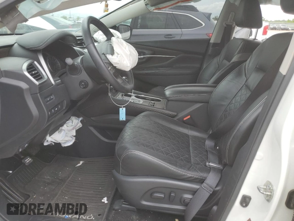 2020 Nissan Murano Platinum with VIN 5N1AZ2DS1LN162532, listed as a Copart auction lot 55274235 with 46,841 mi miles and Salvage title. Bid and sale history available at DreamBid. Image 7.