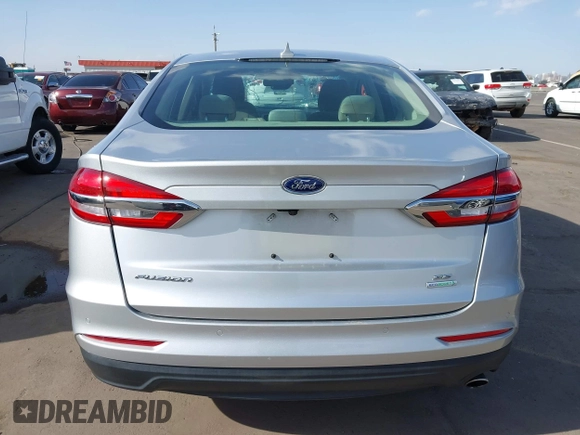 2019 Ford Fusion SE with VIN 3FA6P0HD4KR219338, listed as a IAAI auction lot 41856817 with 82,385 mi miles and . Bid and sale history available at carsss.com. Image 16.